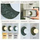 Axyaa LED Marble Wall Lamp: High-End Luxury Lighting for Bedrooms and Living Spaces