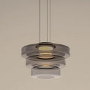 Axyaa Glass Pendant Light - Modern Minimalist LED Chandelier for Home, Restaurant, Bar