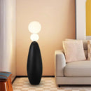 Axyaa Designer Medieval Art Gourd LED Floor Lamp for Bedroom and Living Room
