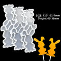 Axyaa Silicone Lollipop Molds Cake Decorating Chocolate Baking Mould