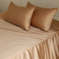 Axyaa Mulberry Silk Bed Sheet Set Queen King Ultra Soft High End Bedding