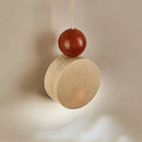 Axyaa Stone Ceiling Pendant Light: Modern Minimalist Bedroom Chandelier