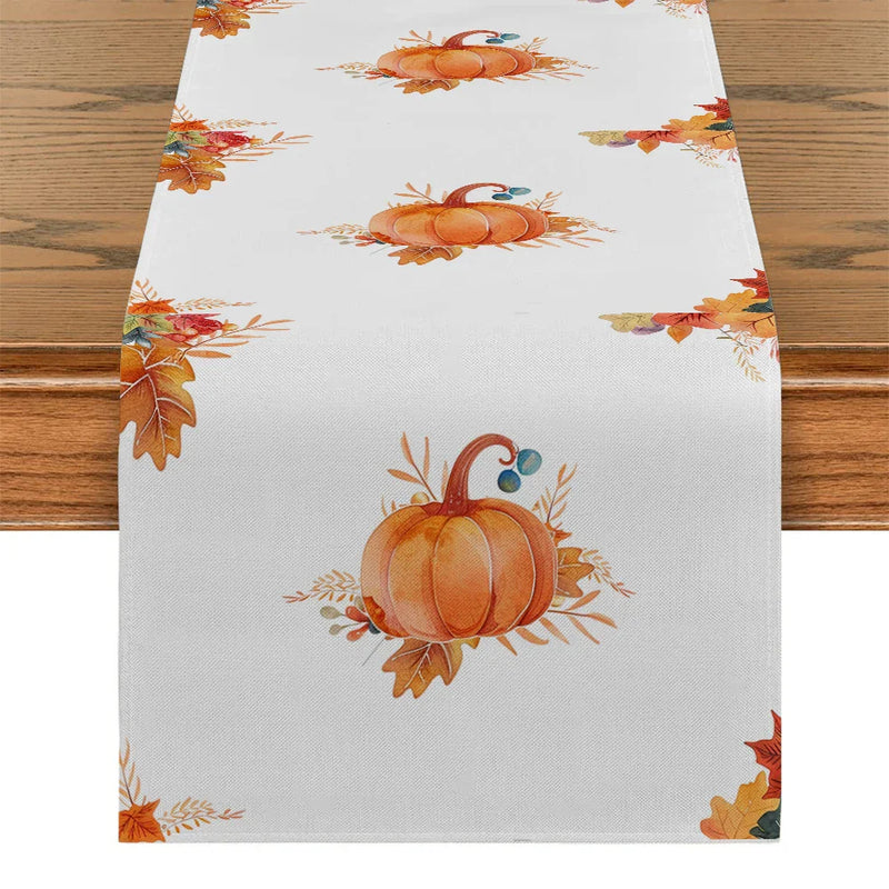 Axyaa Maple Leaf Table Runner Home Decoration for Dining Tables and Wedding Party