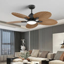Axyaa Modern Ceiling Fan Light Remote Control Quiet Indoor Hanging Fixture