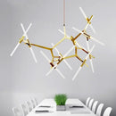 Axyaa Satellite LED Chandelier for Home Decor Lighting