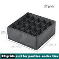 Axyaa Wardrobe Organizer for Underwear, Socks, Pants, Bras, Clothes - Drawer Storage Box