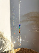 Axyaa Glass Prism Suncatcher Rainbow Maker Garden Ornament Crystal Stone Décor