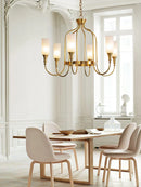 Axyaa Luxury Brass Chandeliers - American Cottage Design
