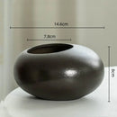 Axyaa Geometric Flowerpot Vase for Succulents and Balcony Decor