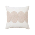 Nordic Style Beige Loop Cushion Covers for Home Decor by Axyaa
