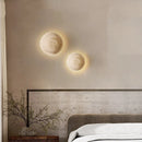 Axyaa Yellow Travertine LED Wall Lamp: Stylish Interior & Bathroom Lighting Fixtures