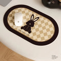 Axyaa Nordic Leather Dinner Mats Heat Insulation Home Decoration Table Placemat