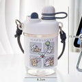 Axyaa Kawaii Boba Water Bottle with Tea Infuser, 500ml