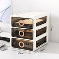 Axyaa Desktop Drawer Organizer Office A4 File Cosmetics Storage Cabinet Rack