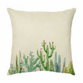 Axyaa Succulents Cactus Cushion Cover - Modern Home Decor Pillowcase