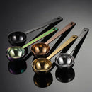 Axyaa Stainless Steel Coffee Food Tea Measuring Spoon Baking Tools 10-15ML Solid Color