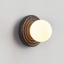 Axyaa Minimalist Black Stone Living Room with New Staircase Design & Bedhead Sconce Light