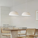 Axyaa White LED Table Chandelier for Living Room Bedside Study