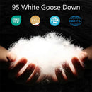 Axyaa Premium White Goose Down Comforter - Soft Hotel Luxury Duvet Insert