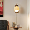 Axyaa Ceramic Wood LED Wall Sconce Pull Chain Switch Nordic Stair Light Fixtures_Lampara