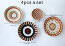 Axyaa Nordic Rattan Wall Plate Decor - INS Style Wall Decoration