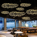 Axyaa Gold Gypsophila Chandeliers: Stylish Cloud Pendant Lights for Home and Hospitality Settings