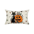 Axyaa Halloween Pumpkin Pillow Cover Fun and Simple Design