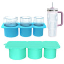Axyaa Silicone Ice Cube Mold with Lid, Non-Stick and Easy Demoulding for Soft Ice Cubes