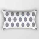 Axyaa Geometric Grey White Square Pillowcase for Home Decor and Living Room
