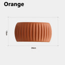 Nordic Resin Pumpkin Wall Sconce Light by Axyaa - Modern Minimalist Design