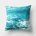 Axyaa Sea Waves Cushion Cover 45x45cm for Home, Office & Car Décor
