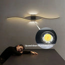 Axyaa LED Wall Lamp: 5400mA Background Decor Light for Home Living Room & Bedroom