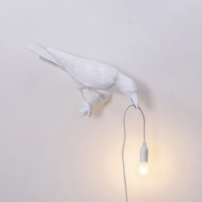Axyaa Nordic Lucky Bird Table Lamp Resin Home Decor Lighting