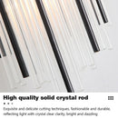 Axyaa Crystal Wall Lamp: Nordic Luxury LED Wall Light for Living Room, Bedroom, Stairs