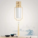 Axyaa Copper Wall Lamps - Minimalist Designer LED Sconce Lights for Living Room & Hotel