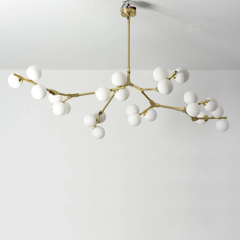 Axyaa Branches Style LED Pendant Chandelier for Living Dining Bedroom Lighting