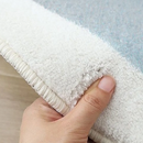 Axyaa Plush Imitation Cashmere Round Carpet Premium Fluffy Rug for Bedroom & Living Room