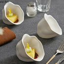 Axya Ceramic Dessert Bowls Set for Snacks, Salad, and Sushi