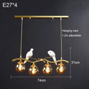 Axyaa Bird Ball Design Ceiling Chandelier for Home Interior Decoration
