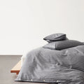 100% Cotton Striped Print Duvet Cover Set with Pillowcase - Axyaa Brand
