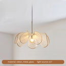 Axyaa Vintage Fabric Ceiling Chandelier LED Lights for Home & Hospitality