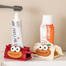 Axyaa Toothpaste Squeezer Dispenser - Convenient Bathroom Tool for Lazy Morning Routine