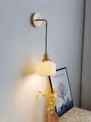 Axyaa Modern Minimalist Indoor LED Wall Sconce for Bedroom Décor