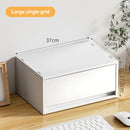 Axyaa 6-Tier Desk Organizer with Drawers and Dividers for Office, Jewelry, Cosmetics, and More