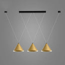 Axyaa Black Iron Pendant Lamps for Modern Indoor Lighting Fixture