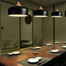 Axyaa Nordic Wood Pendant Lights LED E27 Ceiling Chandelier