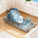 Axyaa Sink Drying Rack & Kitchen Organizer for Bowls, Plates, Cutlery & Tableware