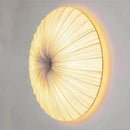 Axyaa White Fabric LED Ceiling Light for Living Room, Bedroom, Restaurant
