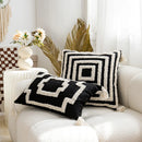 Axyaa Tufted Boho Pillow Cover with Tassels 45x45cm