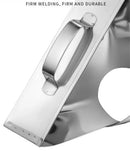 Axya Stainless Steel French Fries Basket Funnel Scoop Shovel for Fast Food Kitchen